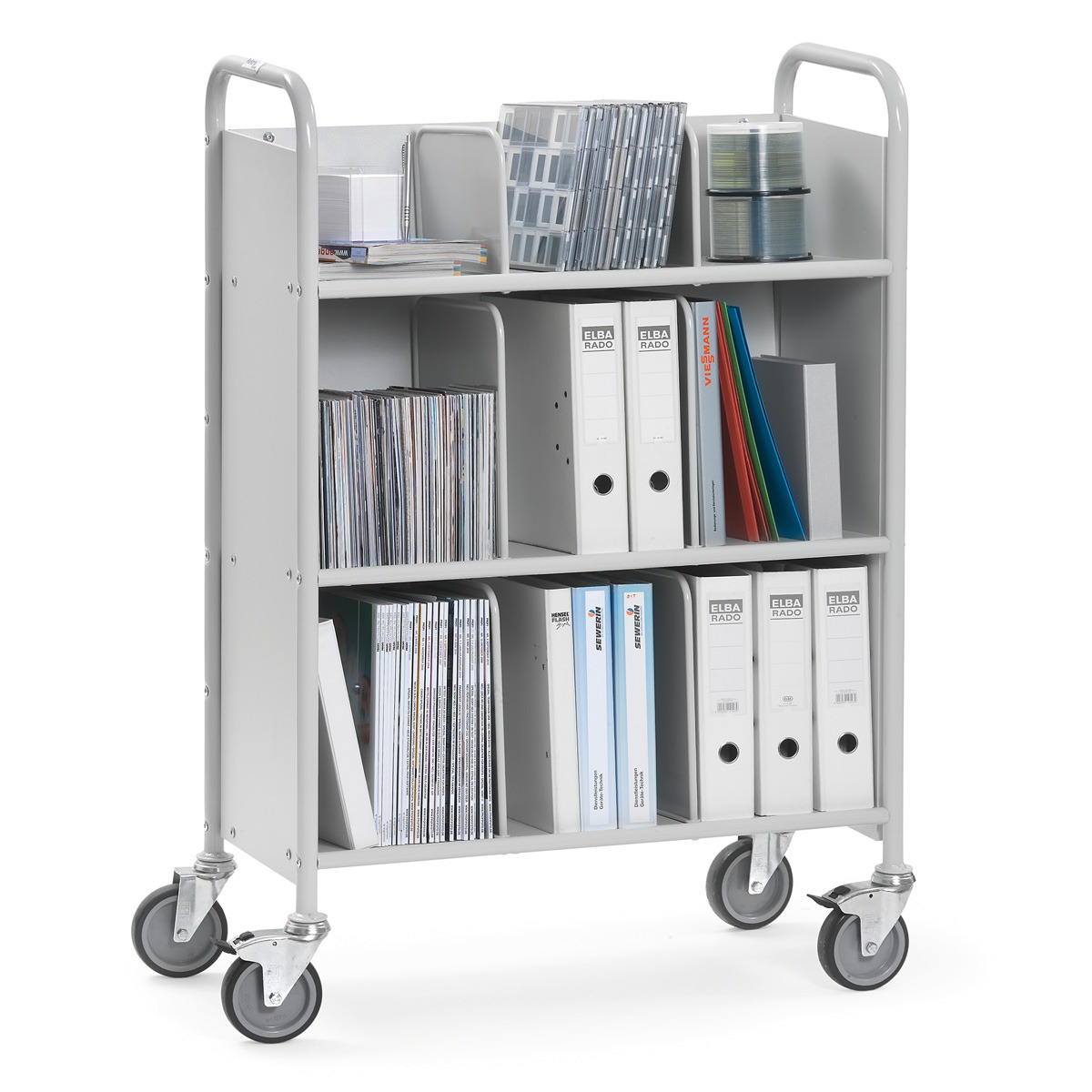 Fetra Bürowagen mit Material und Einteilungen