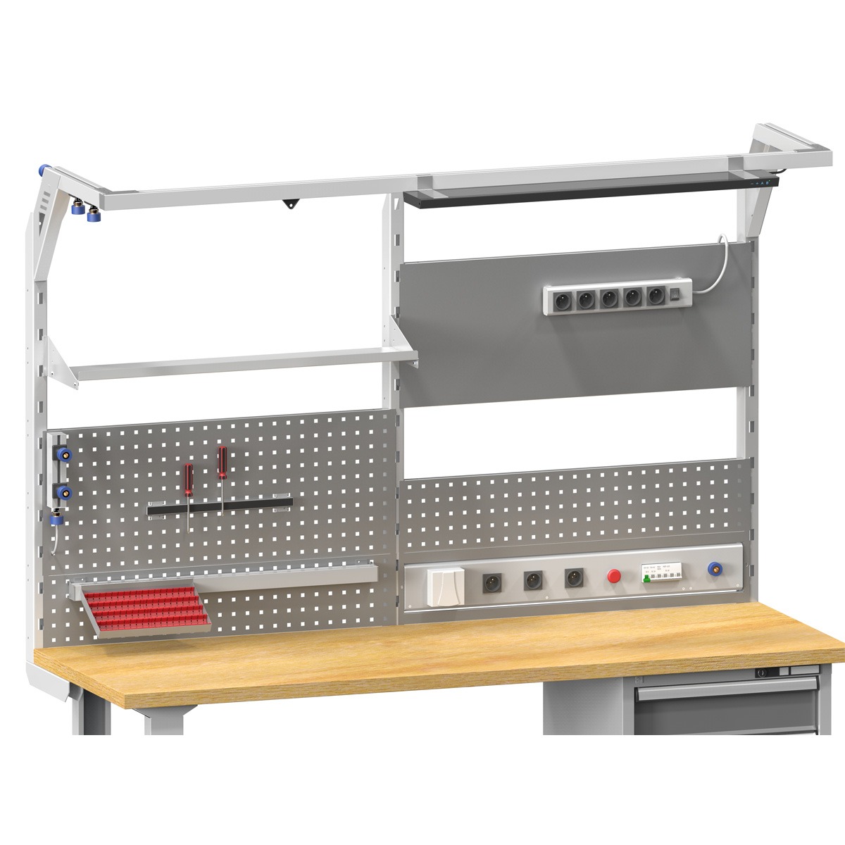 Werkbankaufbau Beispiel