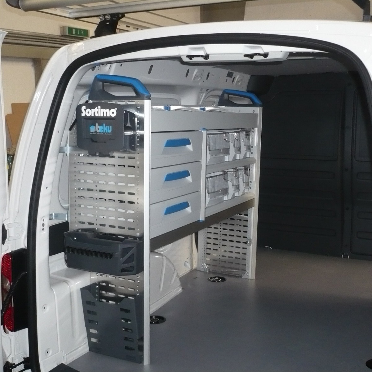 Sortimo Globelyst Fahrzeugeinrichtung Transporter